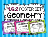 4.G.2 Poster Set: Classify Polygons {Triangles & Quadrilaterals}