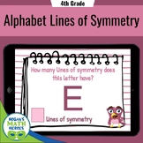 4.G.3 Alphabet Lines of Symmetry Task Cards | BOOM, Google