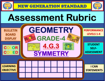 Preview of 4.G.3 -Geometry -Assessment Rubric 