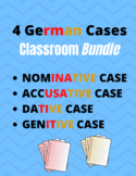 4 German Cases Classroom Bundle