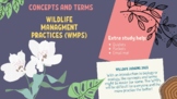 4-H Wildlife Judging Terms and Concepts