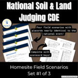 4 Homesite Field Examples w/ Site Card - Set 1: FFA Soil &