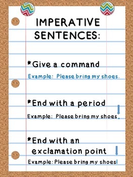4 Kinds of Sentences by An Elementary Place | TPT