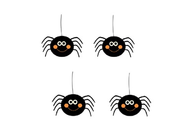 Preview of 4 LITTLE SPIDERS CIRCLE TIME SONG/ACTIVITY