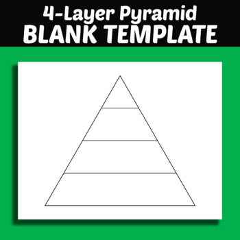 4-Layer Pyramid - Blank Template - Printable by structureofdreams