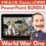 4 M.A.I.N. Causes of WW1 - PowerPoint BUNDLE