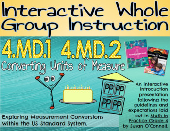 Preview of 4.MD.1 Converting Units of Measurement in the US Standard System Google Slides