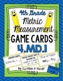 4.MD.1 Game Cards: Metric Measurement