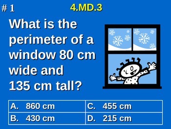Preview of 4.MD.3 4th Grade Math - Apply Area and Perimeter Formulas.