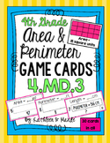 4.MD.3 Game Cards: Area & Perimeter
