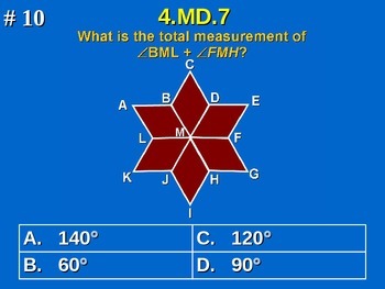 Preview of 4.MD.7 4th Grade Common Core Math - Find Unknown Angle Measurement.