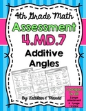 4.MD.7 Assessment: Additive Angles