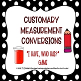 NO PREP Math Game: 'I Have, Who Has' Customary Measurement
