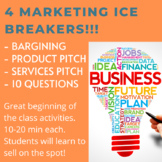 4 Marketing Class Ice Breakers! (Great for Beginning of th