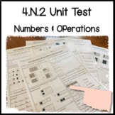 4.N.2 Unit Test (Aligned to Oklahoma Academic Standards) 4