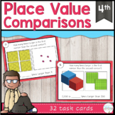Place Value Comparisons Task Cards