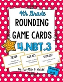 4.NBT.3 Rounding Game Cards