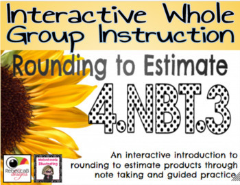 Preview of 4.NBT.3 Rounding to Estimate Google Slides