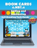 4.NBT.4 Adding and Subtracting Numbers Boom Cards