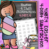 4.NBT.4 Easter 4-Digit Subtraction