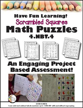 Preview of 4.NBT.4 Math Project Based Learning 4.NBT.4 - Adding - Subtracting - Million