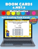 4.NBT.5 Boom Cards Multiplication