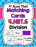 4.NBT.6 Matching Cards: Division
