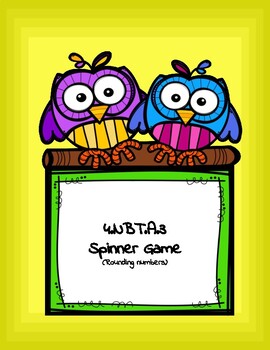 Preview of 4.NBT.A.3 Spinner Game