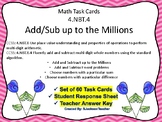 4.NBT.A.4  Add/Sub to the Millions Task Cards