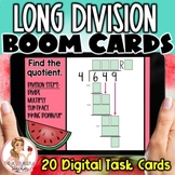 Long Division BOOM Cards - Set 2 | Digital Task Cards | 4.NBT.B.6
