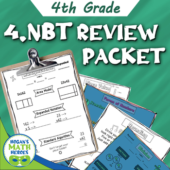 Preview of 4.NBT Review Packet