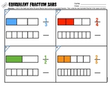 4.NF.1 Equivalent Fraction Bars