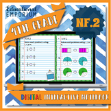 4.NF.2 Interactive Notebook: Compare Fractions for Google 