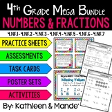 4.NF **MEGA Bundle** Numbers and Fractions