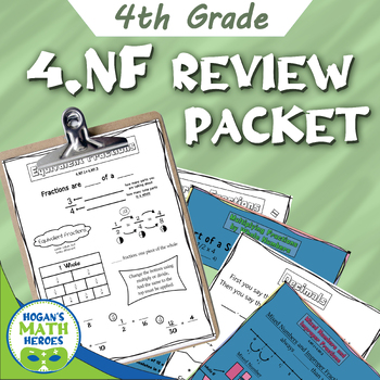 Preview of 4.NF Review Packet