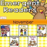 November Emergent Readers, Thanksgiving, Turkey, Fall, Vet