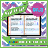 4.OA.3 Interactive Notebook: Multi-Step Word Problems for 