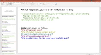 Preview of 4.OA.3 PowerPoint Common Core Math Lessons