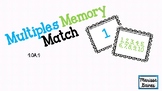 4.OA.4 Multiples Memory Match Game