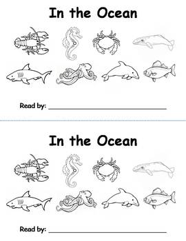 Preview of 4 Ocean Emergent Readers