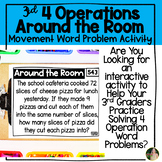 4 Operations Word Problem Movement Activity | 3rd Grade