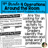 4 Operations Word Problem Movement Activity | 4th Grade 