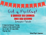 4 Options for Dealing with ANY Problem--Task Cards