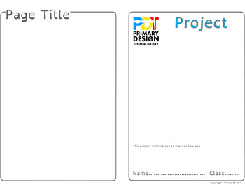 Preview of 4 Page Project Booklet