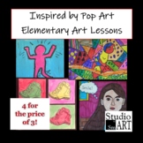 Andy Warhol Inspired Pop Art Lesson by Studio Smart | TPT