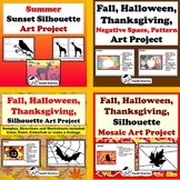 4 Products, Fall, Halloween, Thanksgiving, Art Activity Bu
