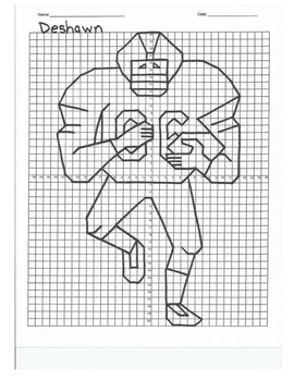 Buffalo Bills (Graphing on the Coordinate Plane/ Mystery Picture)