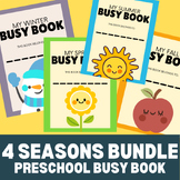 4 SEASONS BUNDLE // PRESCHOOL EARLY CHILDHOOD BUSY BOOK / 