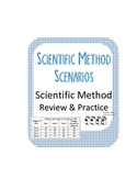 Scientific Method Scenarios - Review Steps, Find variables