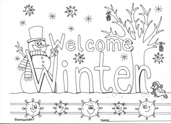 4 Seasons Coloring Pages By Noodlzart Teachers Pay Teachers